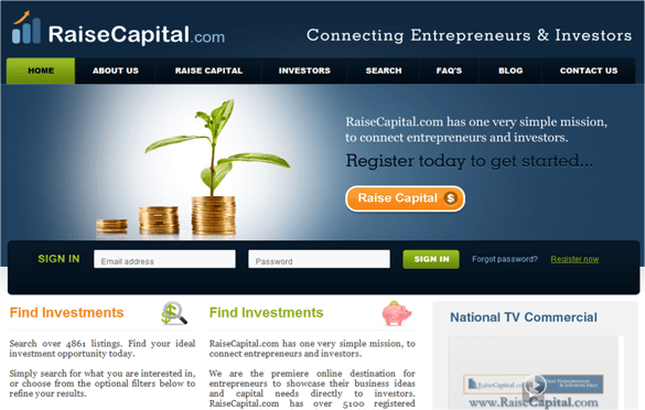 RaiseCapital Funding Platform